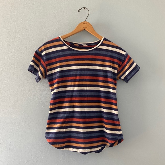 Madewell Tops - Fitted Madewell striped t-shirt.